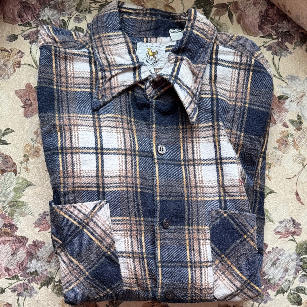 Men's Plaid Flannel Shirt